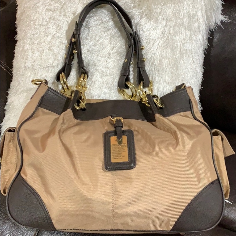 JPK Paris75 tan and brown purse